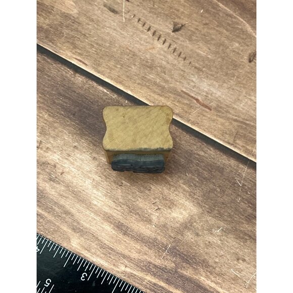 HTF 1989 FUN STAMPS STAMPENDOUS J16 SMALL REINDEER WOOD MOUNTED RUBBER STAMP - Picture 3 of 6